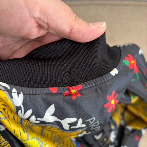 Adidas x Pharrell Williams Limited Edition Multi-Color Print Bomber Jacket - Picture 4 of 12